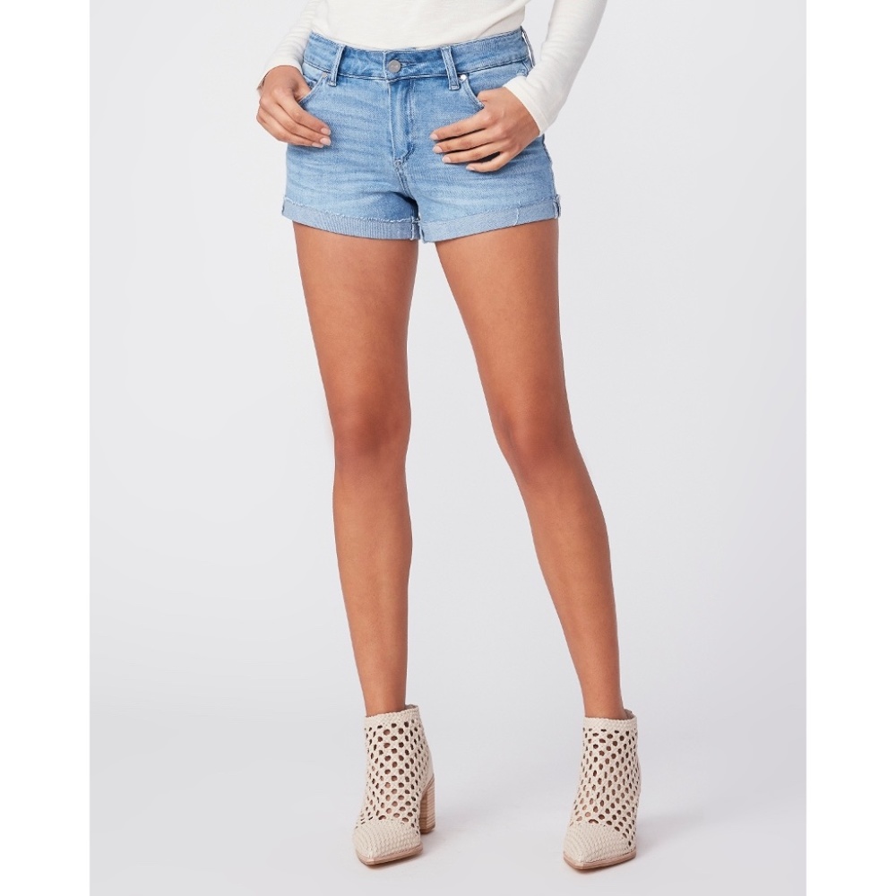 Paige | Jimmy Jimmy Short Belle Cuffed Quality Denim Shorts